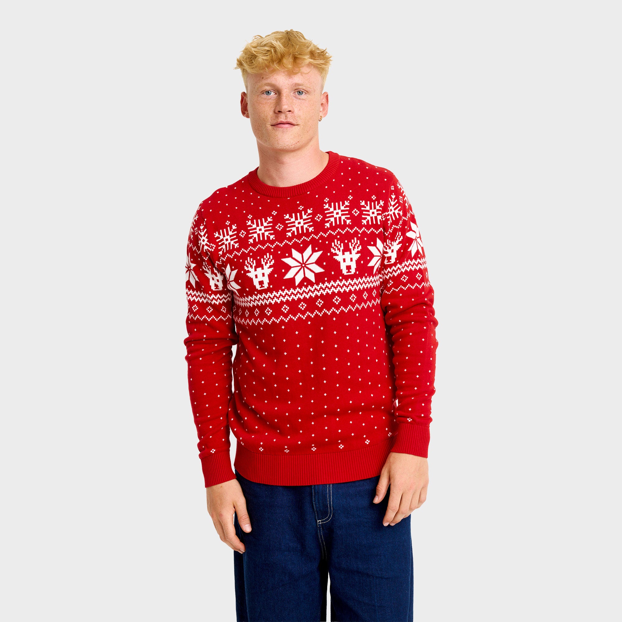 De Scandinavische kersttrui – Heren